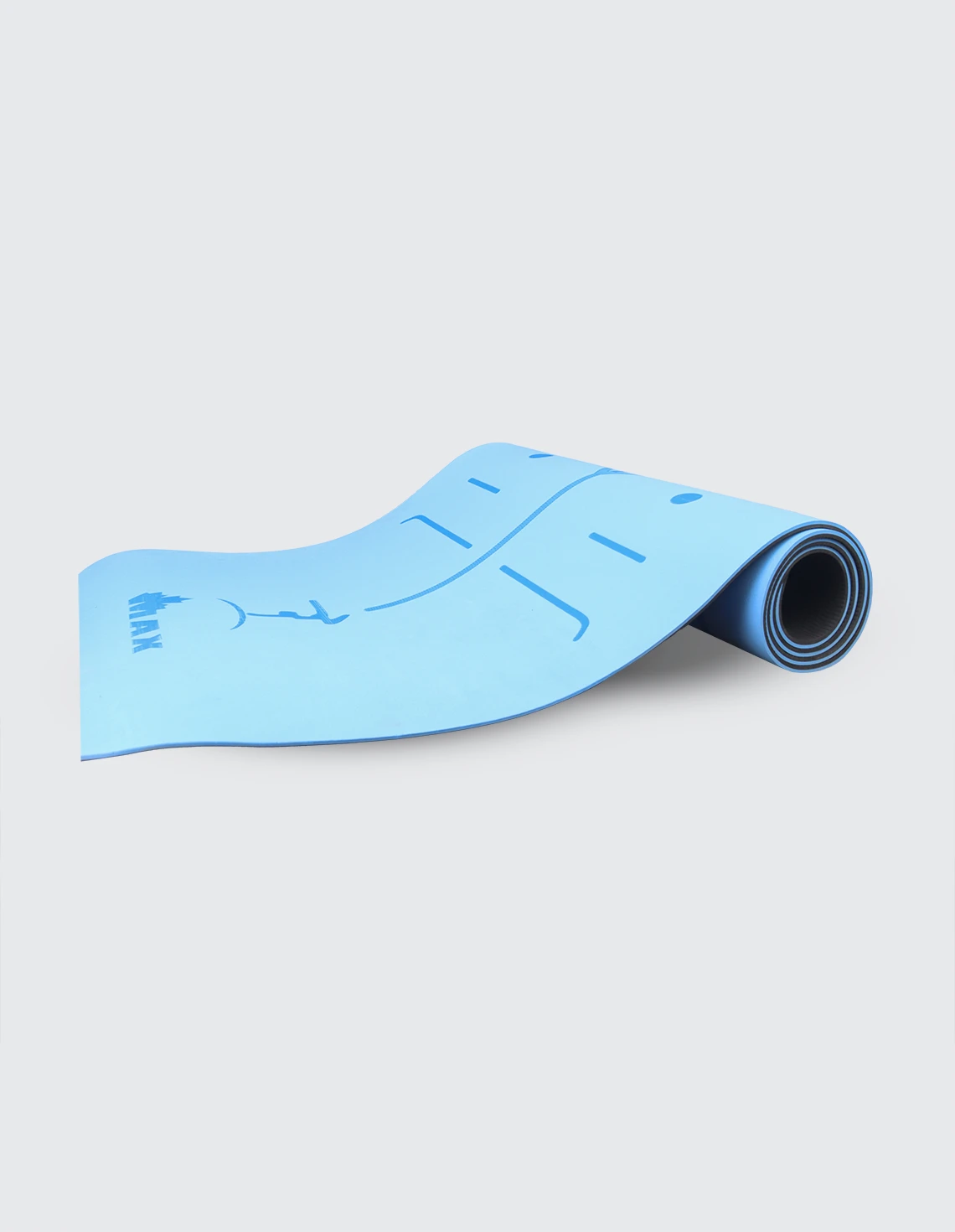 مت یوگا و پیلاتس Unisex بدون برند Eco Friendly Yoga Mat U