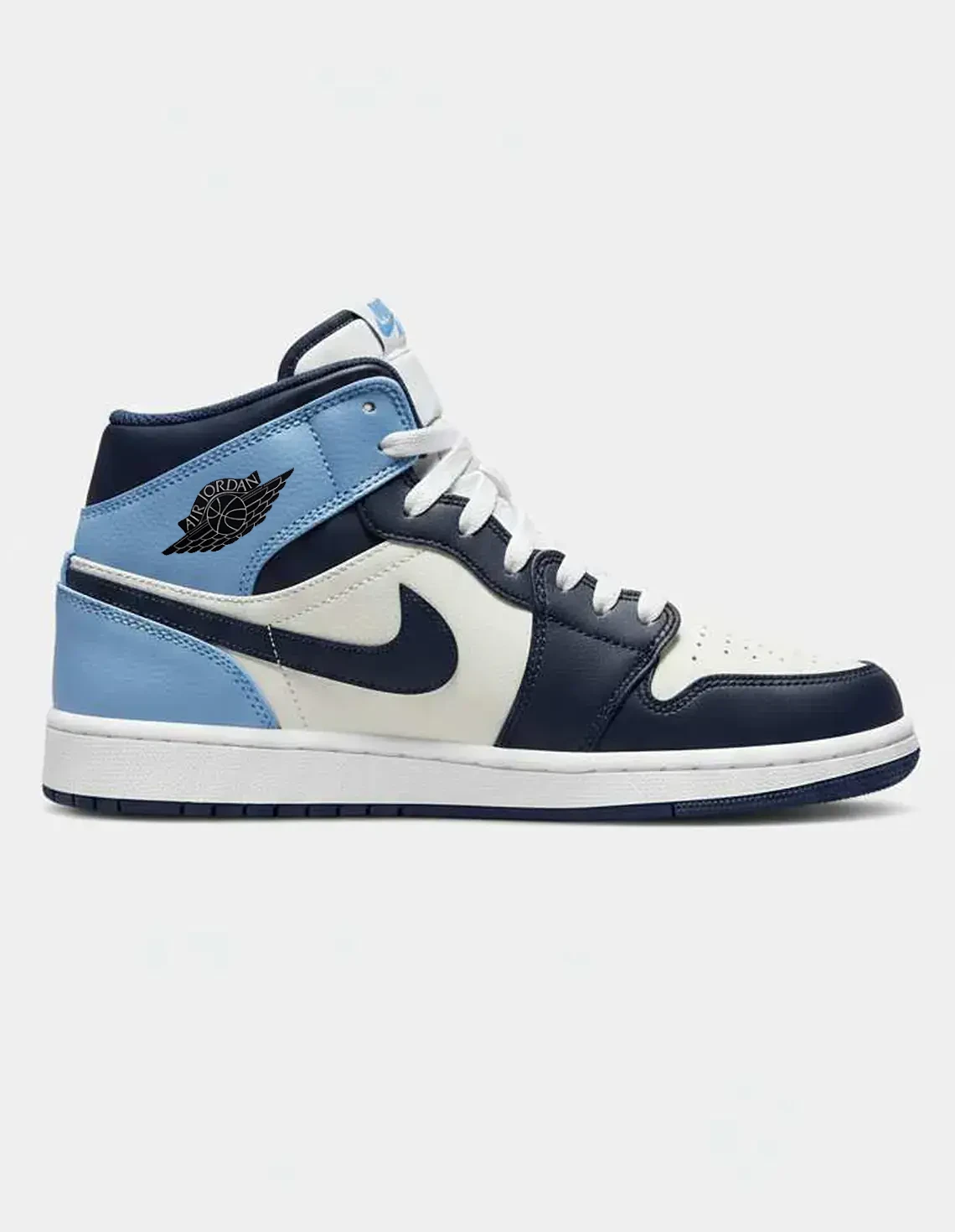 کفش روزانه مردانه نایکی Air Jordan 1 Mid Dark M