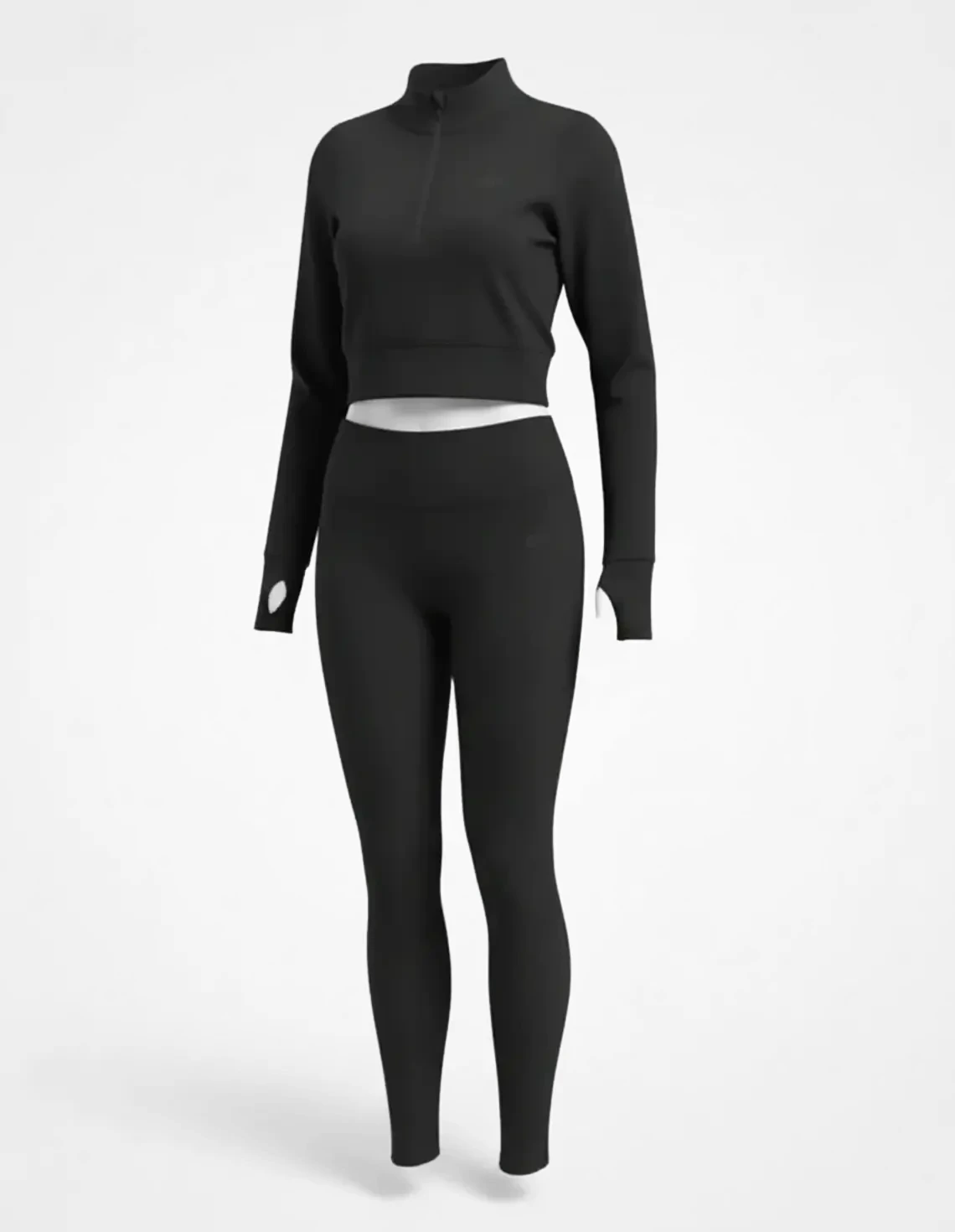 نیم تنه آستین بلند+لگ ورزشی زنانه آلو Hyper Fit W